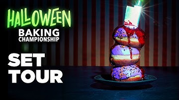 Tour the NEW Set of Halloween Baking Championship | Food Network