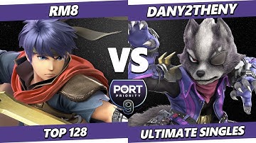 Port Priority 9 - rm8 (Ike) Vs. Dany2theny (Wolf) Smash Ultimate - SSBU