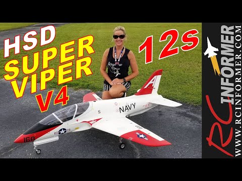 HSD Super Viper 12s V4 at Imperial RC By: RCINFORMER - YouTube