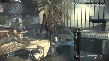 Sick trickshot across the map on Ghosts