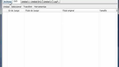 Wii Backup Manager, uso básico
