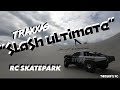 Traxxas “SLASH ULTIMATE 4x4” RC Skatepark Freestyle!🛻💨🛹🌋RC Action Hawaii🌴 #RC #shortcoursetruck