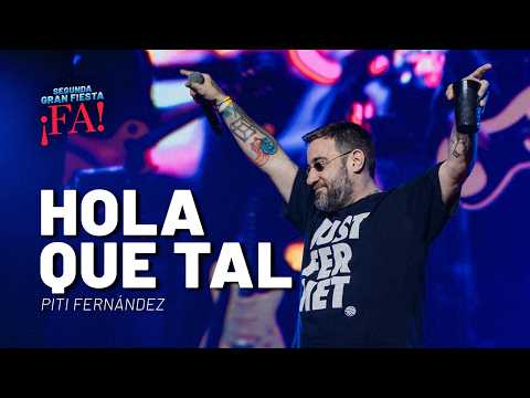 Hey, how's it going | 2nd BIG ¡FA! PARTY - Movistar Arena | Mex Urtizberea with Piti Fernández