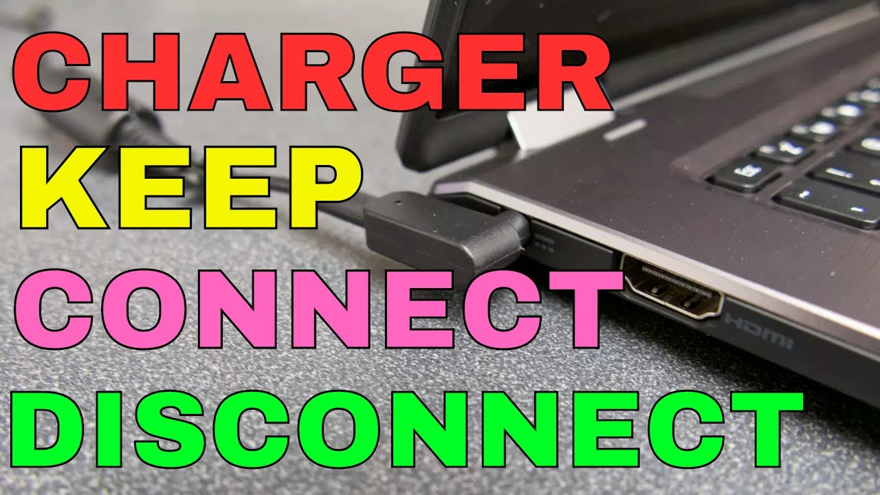 hp laptop charger keep connects and disconnects while plugged in | plugged in not charging problem