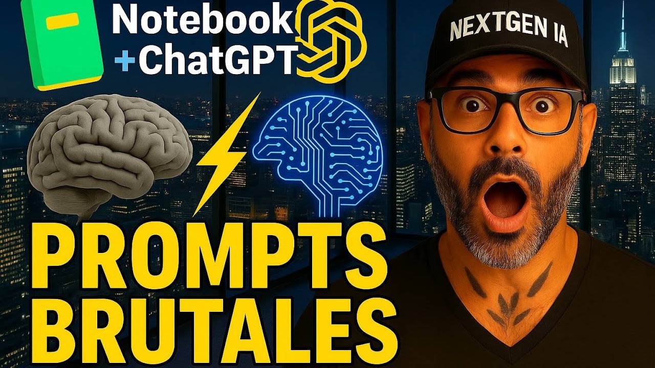 🚀 ¡SUPER PROMPTS con ChatGPT y NotebookLM! Domina la IA Como NUNCA ANTES (Tutorial 2025)