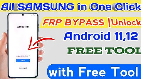 Samsung Galaxy S21 - S21+ - S21 Ultra -S22 Ultra - S21 FRP Bypass Google Account with Free Tool