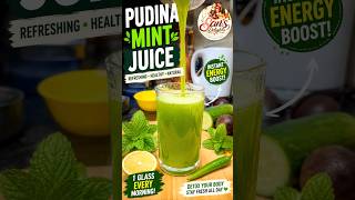 Drink This Every Morning! 🌿🥒 Healthy Mint Juice #Shorts #recipe #viral #foodshorts