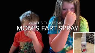 Mom’s Fart Spray Prank