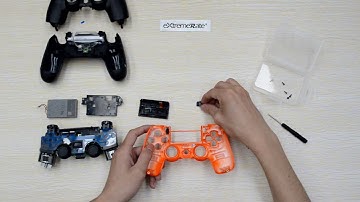 How to Custom Your PS4 Slim & PS4 Pro Controller Shell Model JDM 040 CUH ZCT2 Gen 4   ExtremeRate