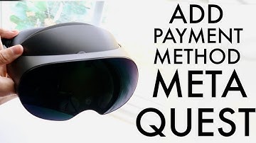 How To Add Payment On Meta Quest!