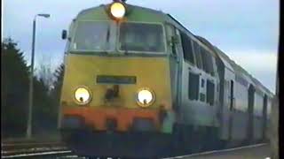 Z Archiwum Takich Pociągów Już Nie Zobaczymy. Su45-083 Z Oliwkową Bipą, 1997 Rok.