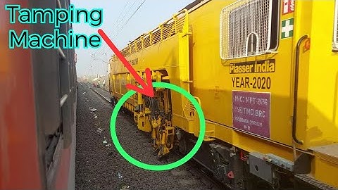 UNIMAT SPLIT HEAD MFI || PLASSER INDIA 2020 || INDIAN RAILWAYS