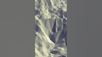 polygonal terrain - shader developed by fizzer #shorts #shaders #fragment #glsl