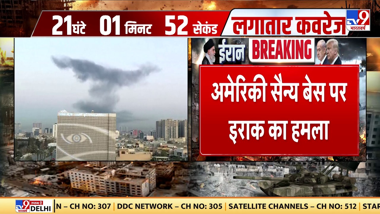 Israel Iran War: अमेरिकी ठिकानों पर Iraq का हमला | Netanyahu | Khamenei | Trump I Breaking News