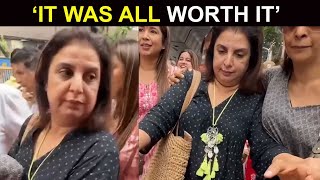 Farah Khan Reacts To Her Viral Video From Lalbaugcha Raja Visit