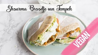 Vegan Broodje Shoarma van Tempeh met Tzatziki | RECIPE screenshot 5