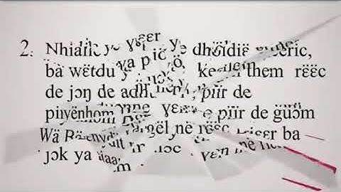 Nhialiny kɔ̈c piɔ̈u Nhialiny de athiɛɛi käcë piɔ̈u në ɣɛɛn cë Elija. 