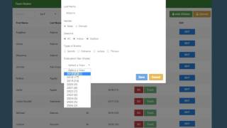 Registration - Managing Your Team Roster