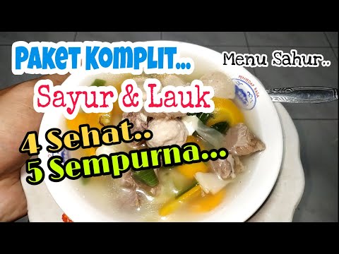 Kiat Memasak SUP DAGING SEDERHANA UNTUK MENU SAHUR Yang Sehat