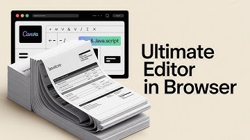 Build a Canva Clone PDF Invoice Ultimate Editor in Browser Using HTML & JavaScript