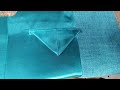 How to make Welt Pocket Inside Suit With Triangular Cover.