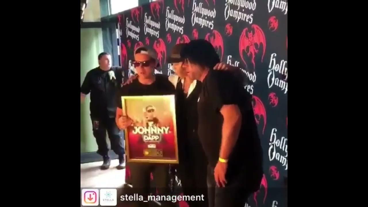 2018 06 14 Johnny Depp and The Hollywood Vampires Meet'n'Greet Mönchengladbach YouTube