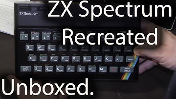 ZX Spectrum Recreated Unboxing and first use.