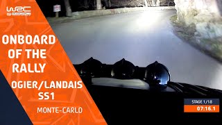 Ogier/Landais SS1 FULL Onboard | WRC Rallye Monte-Carlo 2023