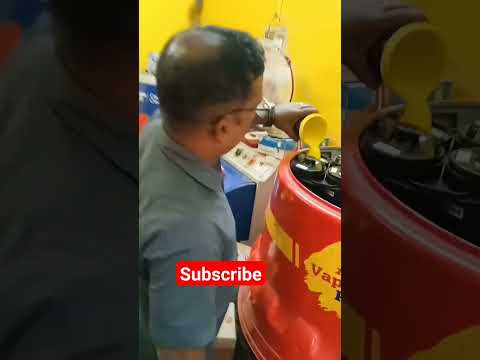 yellow stainer mixing