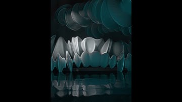 "Displacement Curves" #blender #animation #cycles  #3d, #cgi #b3d #davinciresolve  #motiongraphics