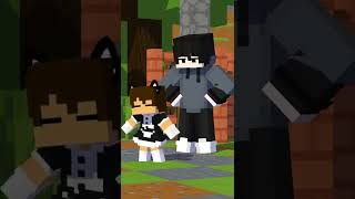 MAID CHIBI MINECRAFT DANCE ANIMATION #shorts #tiktok #minecraft #fyp #meme #funny #animation #mine