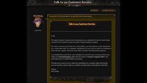 Jagex customer support center