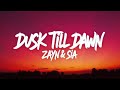 Dusk Till Dawn – ZAYN ft. Sia (Lyrics) | Epic Emotional Pop Song
