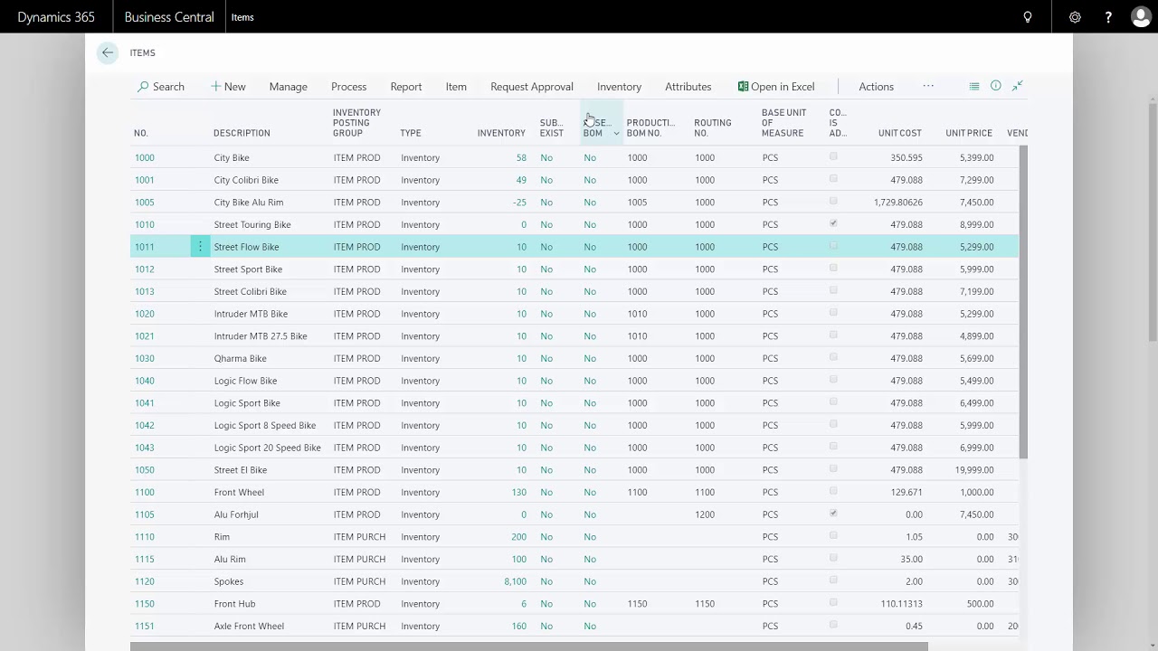 Updating data directly in the Information Matrix - Master Data in ...