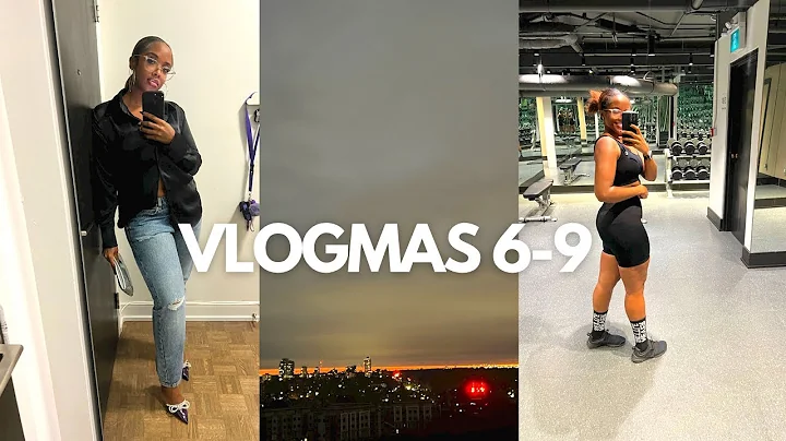 VLOGMAS DAY 6-9 - Kate Spade Invite, Down 7 Pounds...