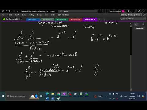 Exponential Functions, Part