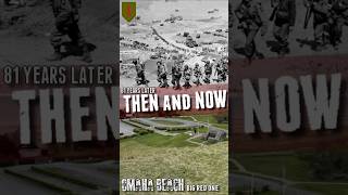 Omaha Beach Then and Now #Military #utahbeach #omahabeach #swordbeach  #overlord  #history #normandy