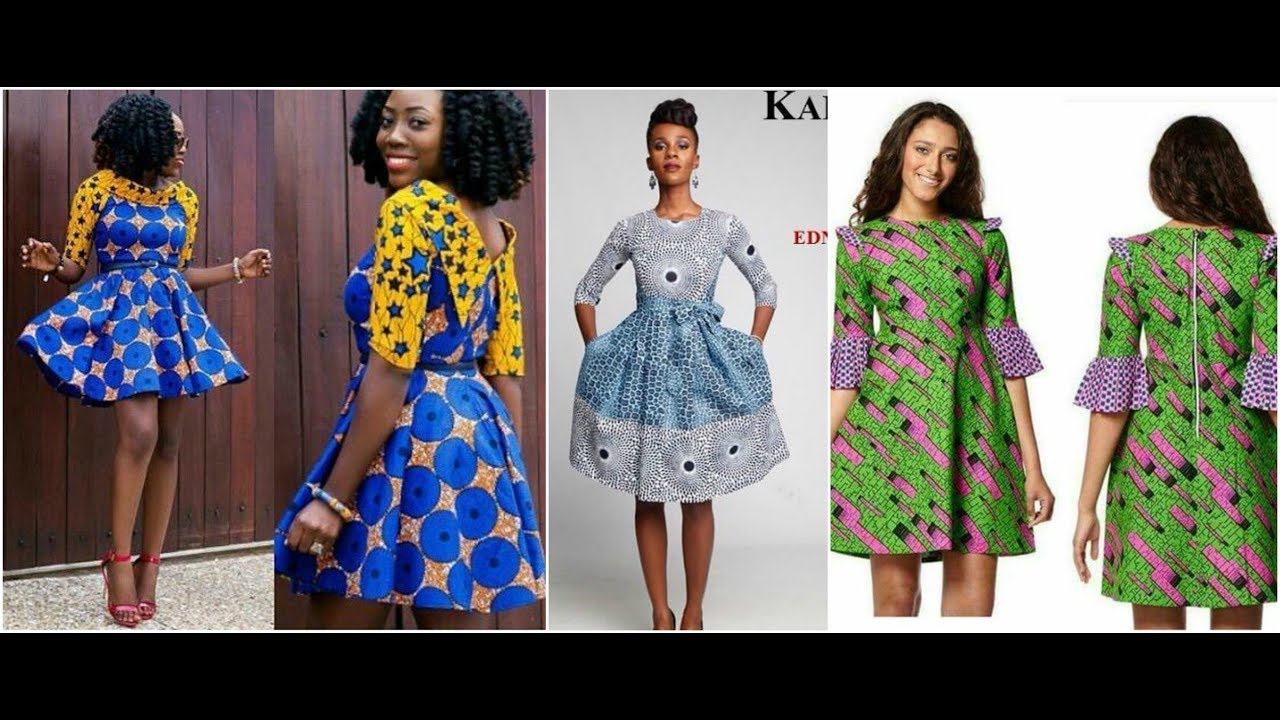 short ankara dresses 2018