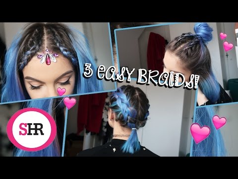 3 Easy BRAIDS For Short Hair | Sophie Hannah Richardson