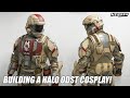 Building an ODST Cosplay - Desert Armor out of EVA Foam.