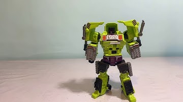 Gravity Builder by Generation Toys (Home made transformer stop motion video)