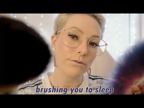 ASMR Bilingual Brushing Your Headache Away (layered sounds) Deep Voice Whispering 😴 JP/ENG