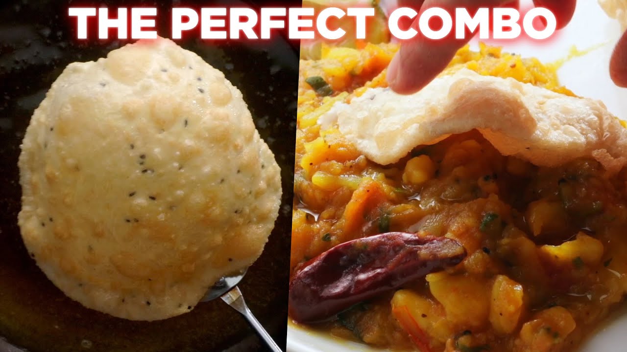 Delicious Puri r Aloor Torkari Recipe I the Perfect Combo