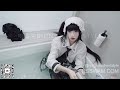 Wetlook Jirai-Kei Girl Wearing Dimmoire Mini Skirt, Shirt & Stockings Gets Fully Soaked In Bath|WAM