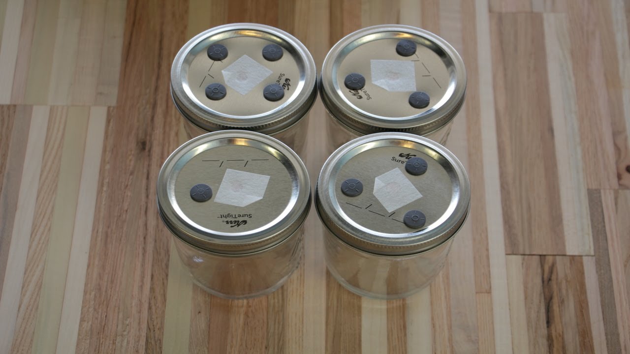 How I Built Vented, Self-Healing Injection Port Mason Jar Lids For Grain Spawn, Brf Cakes, Pf Tek