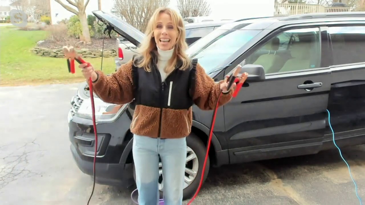 HALO Bolt Air+ Car Jump Starter & Air Compressor with Accessories on