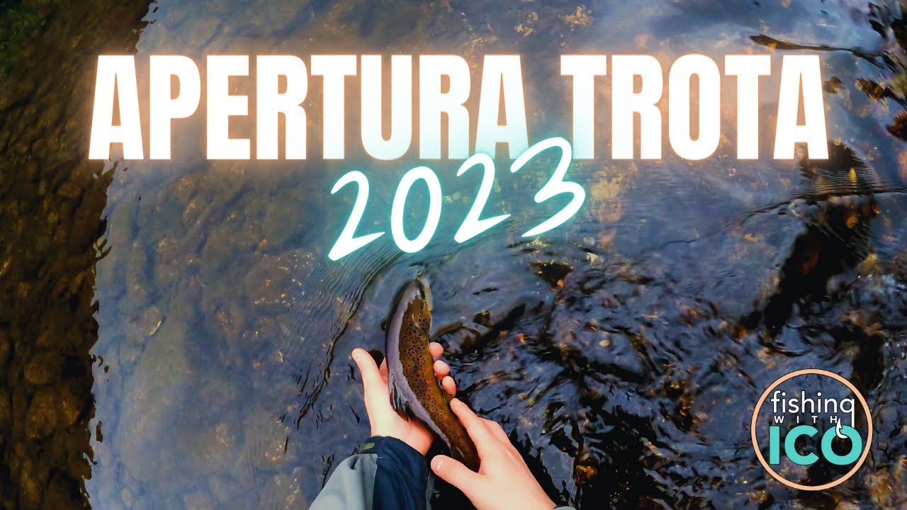 RIAPRE la STAGIONE della TROTA! PESCA in TORRENTE durante il DILUVIO UNIVERSALE! (4K)