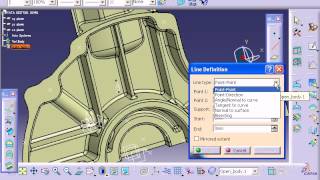 catia v5 Engine block; Clutch face; part.6/6