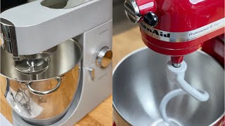 廚師機對比 I 歐洲銷量第一和北美銷量第一的廚師機使用對比 I Kenwood （凱伍德）Stand Mixer VS Kitchenaid Stand Mixer