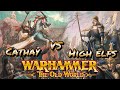 Old World Battle Report | Grand Cathay vs High Elves (2000 pts). Game 2